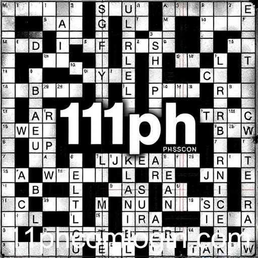 The Timeless Appeal of Crossword Puzzles: Exploring the Enigmatic World of '11ph'